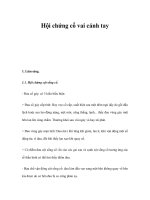 Hội chứng cổ vai cánh tay potx