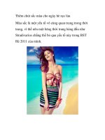 Thêm chút sắc màu cho ngày hè rực lửa pptx