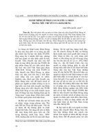 Báo cáo nghiên cứu khoa học: 