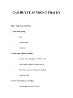 CAO HUYẾT ÁP TRONG THAI KỲ pdf