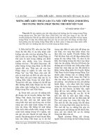 Báo cáo nghiên cứu khoa học: 