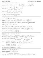 ôn tập bất phương trình, phương trình và hệ phương trình 12