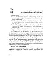 Quản lý dự án phần mềm - Chương 2 ppt