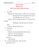 Giáo án âm nhạc lớp 2: Học hát bài: CHIẾN SĨ TÍ HON ppsx