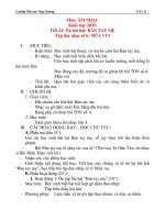 Giáo án âm nhạc lớp 4: Ôn bài hát: BÀN TAY MẸ pps