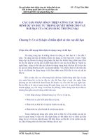 Các giải pháp hoàn thiện công tác thẩm định dự án đầu tư trong quyết định cho vay dài hạn của NHNNo&PTNT chi nhánh Đồng Nai pptx