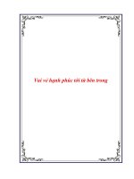 Vui vẻ hạnh phúc tới từ bên trong pot