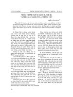 Báo cáo nghiên cứu khoa học: 