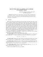 Báo cáo nghiên cứu khoa học: 