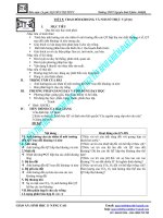 Giáo án sinh học nâng cao lớp 11 phần 4 ppsx