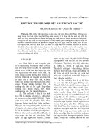 Báo cáo nghiên cứu khoa học: 