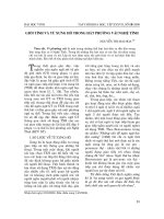 Báo cáo nghiên cứu khoa học: 