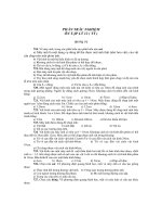 PHẦN TRẮC NGHIỆM ÔN TẬP LÝ 12 ( TT ) - quang cụ pps