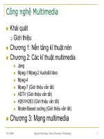 Công nghệ Multimedia- Chương 1: Nền tảng kĩ thuật nén- vuson.tk docx