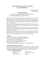 KHÂU THỦNG LOÉT DẠ DÀY ppt