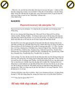 Giáo trình hướng dẫn cách sử dụng tối đa tính năng của những chương trình chống virus phần 8 pdf