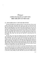 Giáo trình kinh tế chất thải - Phần 3 Những vấn đề cơ bản về kinh tế chất thải và quản lý chất thải - Chương 12 ppt