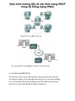 Giáo trình hướng dẫn về cấu hình mạng HDCP trong hệ thống mạng VWan p1 ppt