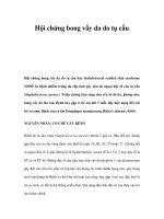 Hội chứng bong vẩy da do tụ cầu docx