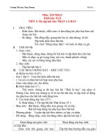 Giáo án âm nhạc lớp 2: Ôn tập hát bài: THẬT LÀ HAY pdf