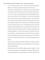 Đánh giá tổng giá trị kinh tế và chính sách duy trì Rừng Dẻ Chí Linh Hải Dương - 3 ppt