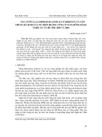 Báo cáo nghiên cứu khoa học: 