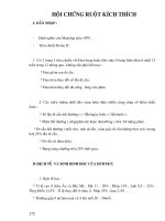 Điều trị nội khoa - HỘI CHỨNG RUỘT KÍCH THÍCH potx