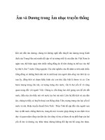 Âm và Dương trong Âm nhạc truyền thống docx