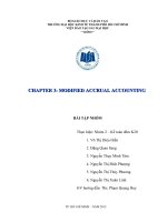 KẾ TOÁN CƠ SỞ DỒN TÍCH CÓ ĐIỀU CHỈNH: BAO HÀM VAI TRÒ CỦA SỐ DƯ QUỸ VÀ ỦY QUYỀN NGÂN SÁCH