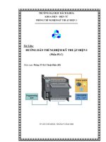 HƯỚNG DẪN THÍ NGHIỆM KỸ THUẬT ĐIỆN I (Phần PLC) part 1 pps