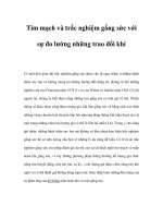 Tim mạch và trắc nghiệm gắng sức với sự đo lường những trao đổi khí doc