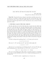 Báo cáo nghiên cứu khoa học: 