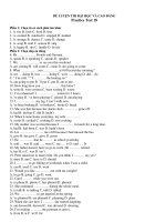 ĐỀ LUYỆN THI ĐẠI HỌC VÀ CAO ĐẲNG - Practice Test 18 pps