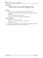 HƯỚNG DẪN THÍ NGHIỆM KỸ THUẬT ĐIỆN I (Phần PLC) part 5 docx