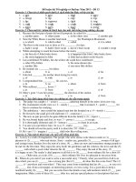 Đề luyện thi Tốt nghiệp và Đại học Năm 2011 – Đề 13 potx
