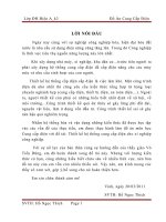 đồ án án cung cấp điện hoàn chỉnh_Ngày nay cùng với sự nghiệp công nghiệp hóa pdf