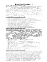 Test on Word Formation ( 8) pptx