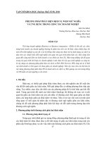 Báo cáo nghiên cứu khoa học: 