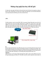 Những công nghệ làm thay đổi thế giới pdf