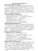 Test on Word Formation ( 5) docx