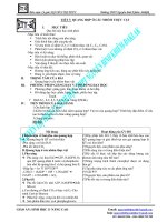 Giáo án sinh học nâng cao lớp 11 phần 6 doc