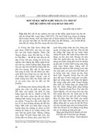 Báo cáo nghiên cứu khoa học: 