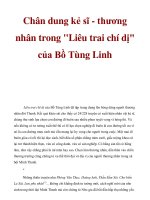 Chân dung kẻ sĩ - thương nhân trong 
