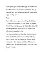 Những nơi nghỉ mát mùa hè tuyệt vời ở miền Bắc pps