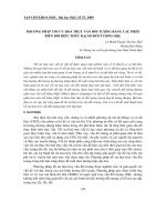 Báo cáo nghiên cứu khoa học: 