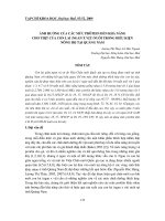 Báo cáo nghiên cứu khoa học: 