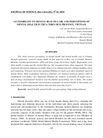 Báo cáo nghiên cứu khoa học: 