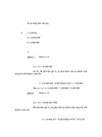 Giáo trình phân tích quyền sử dụng kỳ hạn trung bình của thương phiếu trong giá trị thương phiếu p7 ppt