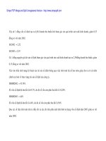 Sử dụng hiệu quả vốn kinh doanh tại Cty Xây dựng thủy lợi 3 Nghệ An - 6 pptx