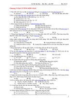 Chương 5: Đại cương về kim loại potx